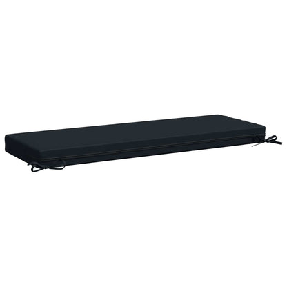 vidaXL Bench Cushion SOEST 100% Polyester Dark Blue 120 x 40 x 8 cm
