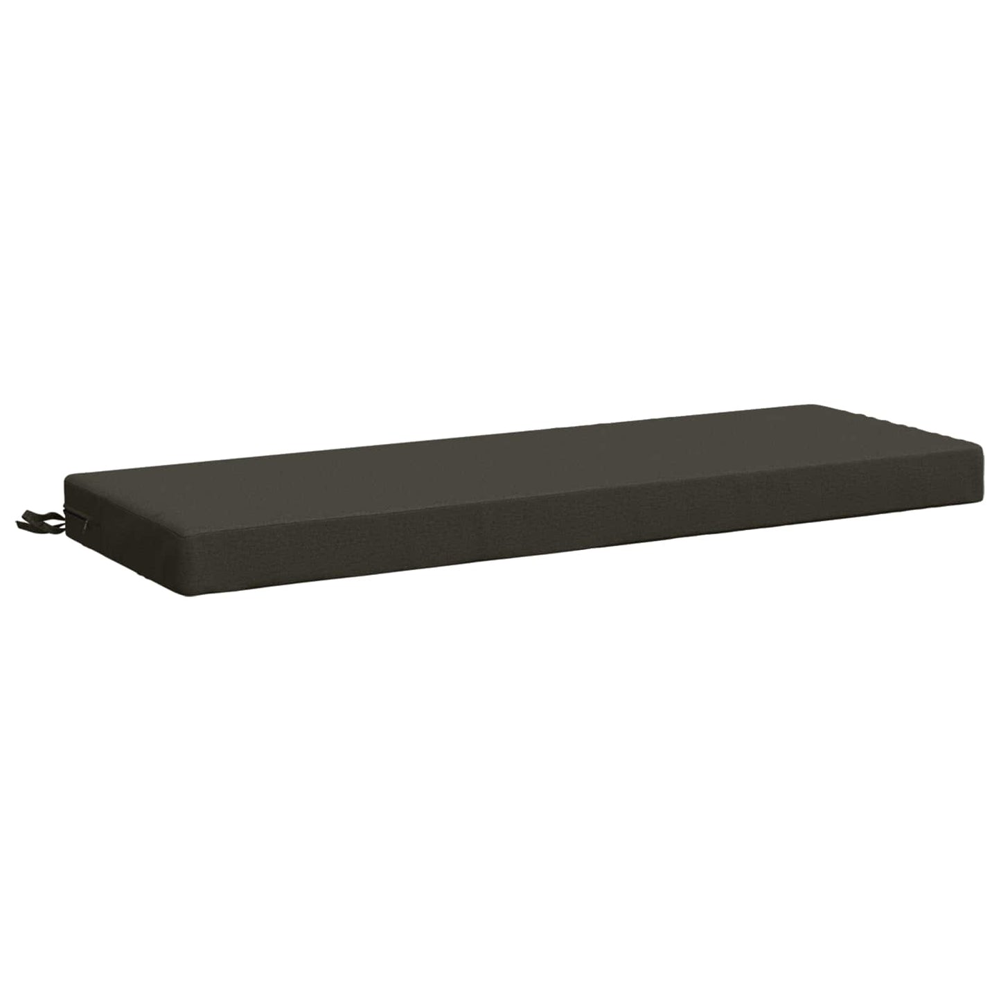 vidaXL Bench Cushion SOEST 100% Polyester Anthracite 120 x 40 x 8 cm