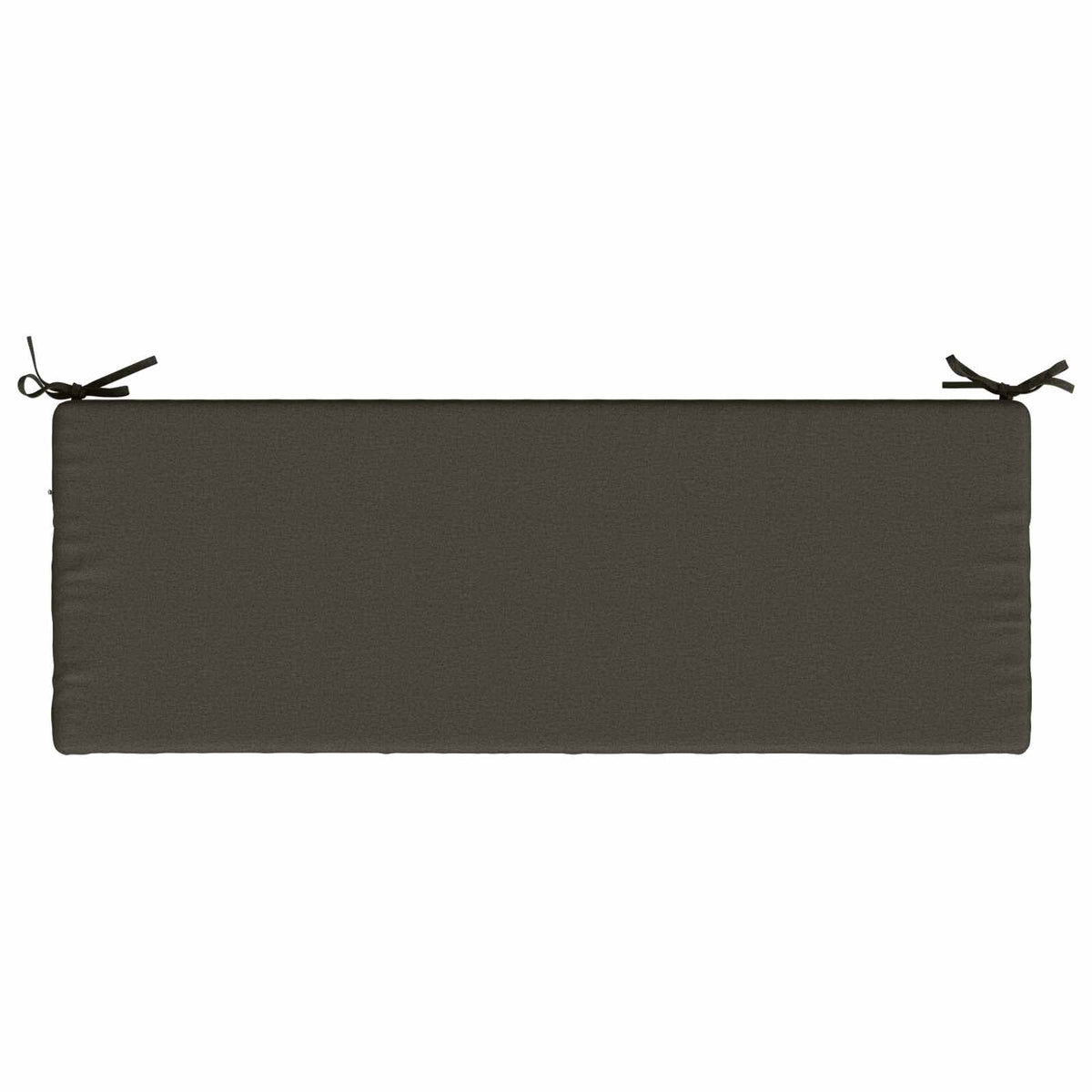 vidaXL Bench Cushion SOEST 100% Polyester Anthracite 120 x 40 x 8 cm