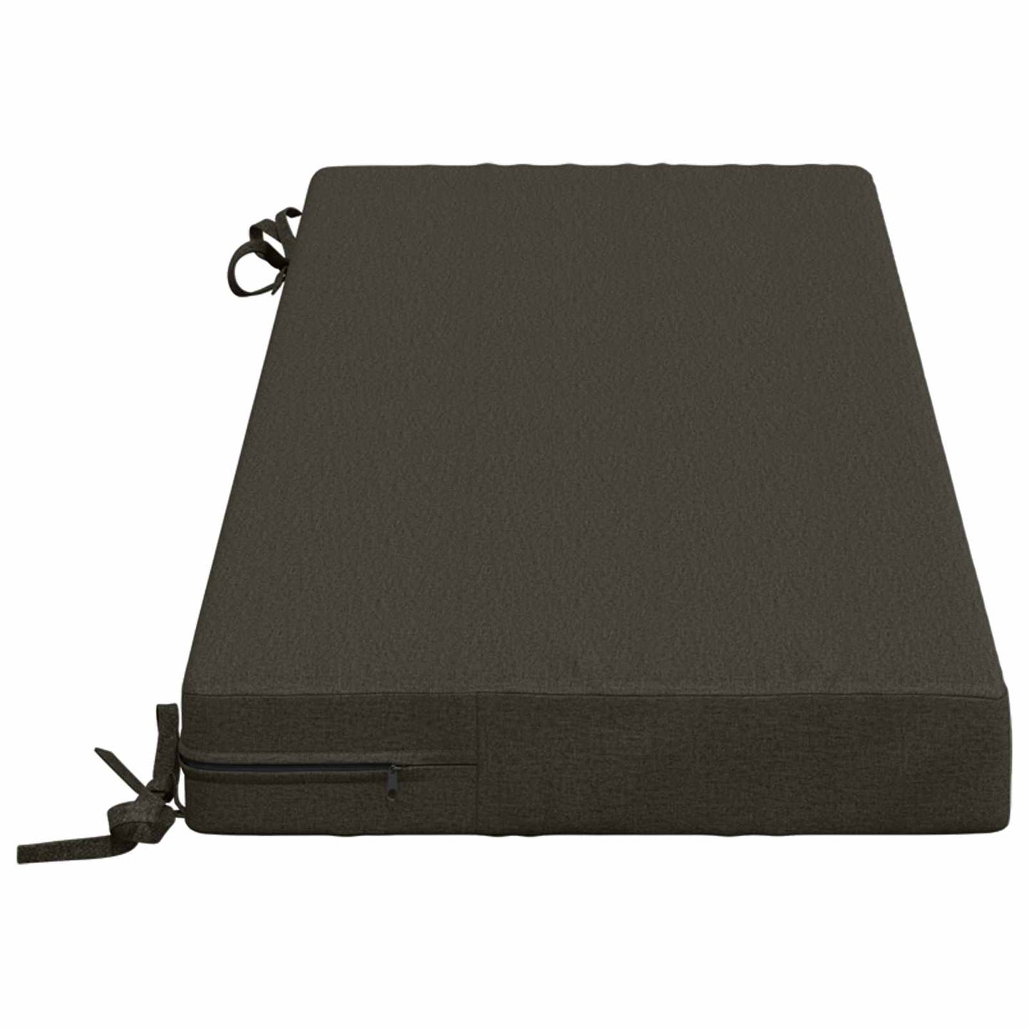 vidaXL 2-Piece Bench Cushions SOEST 2 pcs 100% Polyester Anthracite
