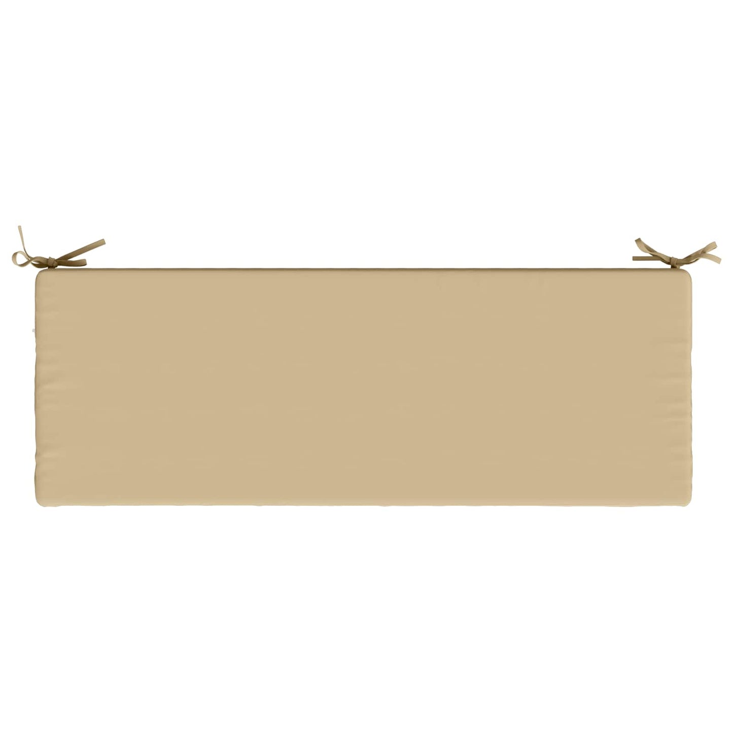 vidaXL 2-Piece Bench Cushions SOEST 2 pcs 100% Polyester Beige