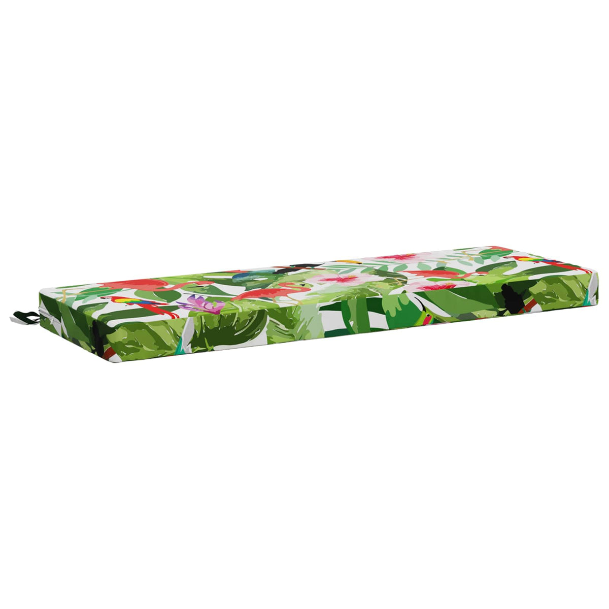 vidaXL Bench Cushion SOEST 100% Polyester Multicolour 120 x 40 x 8 cm