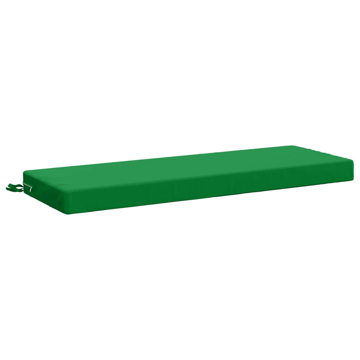 vidaXL Bench Cushion SOEST 100% Polyester Green 120 x 40 x 8 cm
