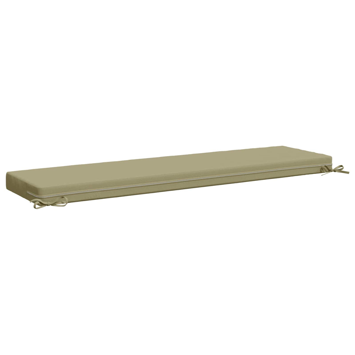 vidaXL 2-Piece Bench Cushions SOEST 2 pcs 100% Polyester Light Green