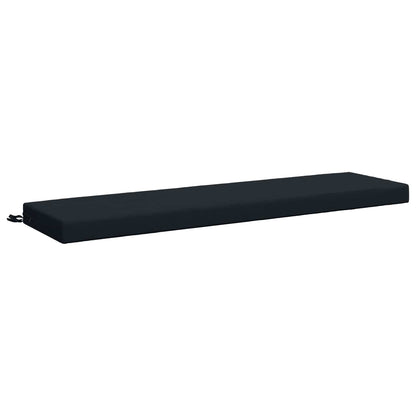 vidaXL Bench Cushion SOEST 100% Polyester Dark Blue 140 x 40 x 8 cm