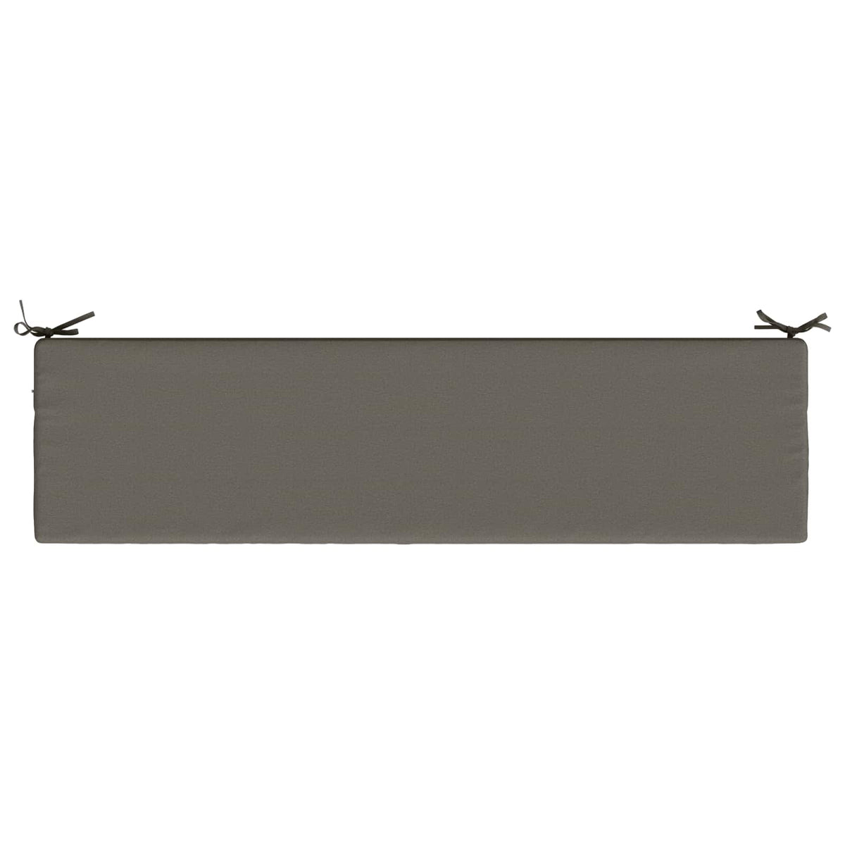 vidaXL 2-Piece Bench Cushions SOEST 2 pcs 100% Polyester Grey