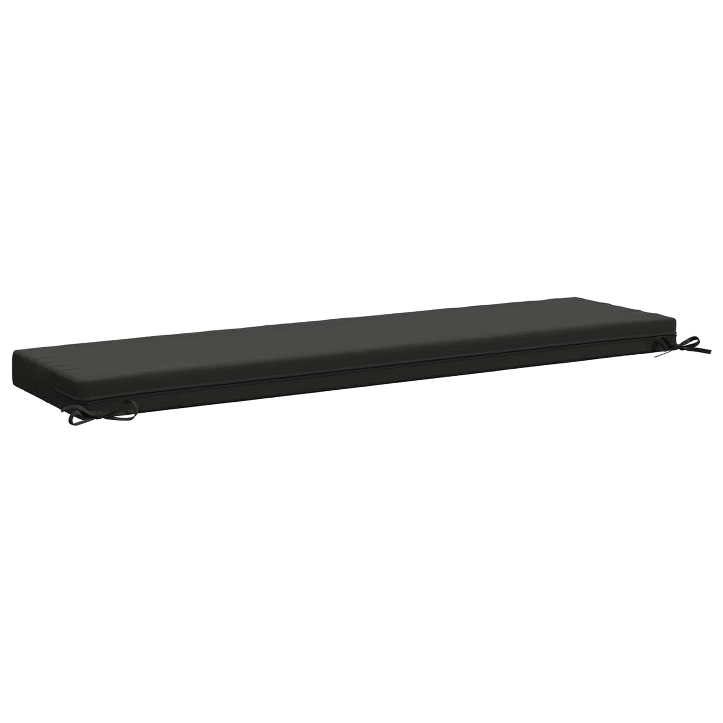 vidaXL Bench Cushion SOEST 100% Polyester Anthracite 140 x 40 x 8 cm