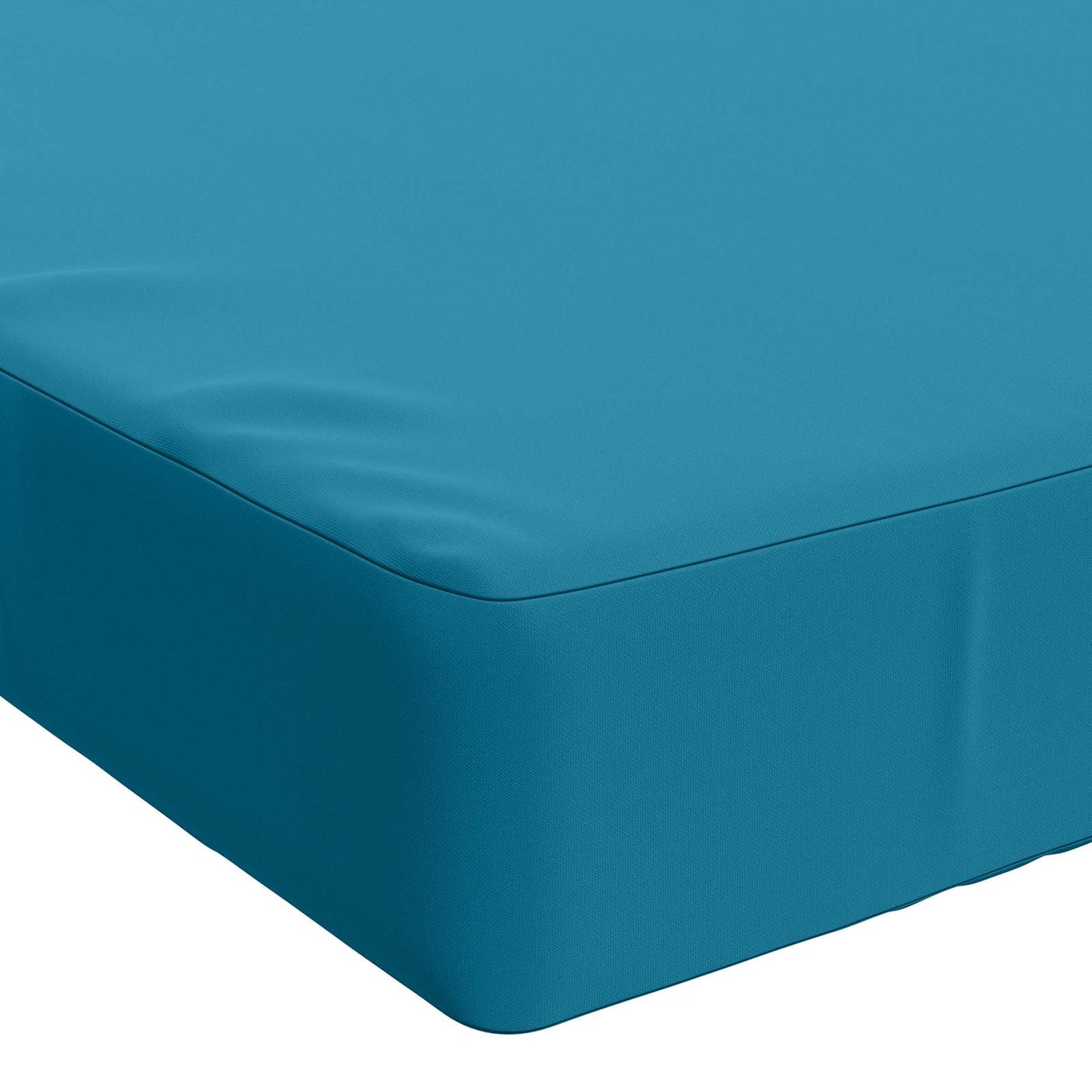 vidaXL 2-Piece Bench Cushions SOEST 2 pcs 100% Polyester Light Blue