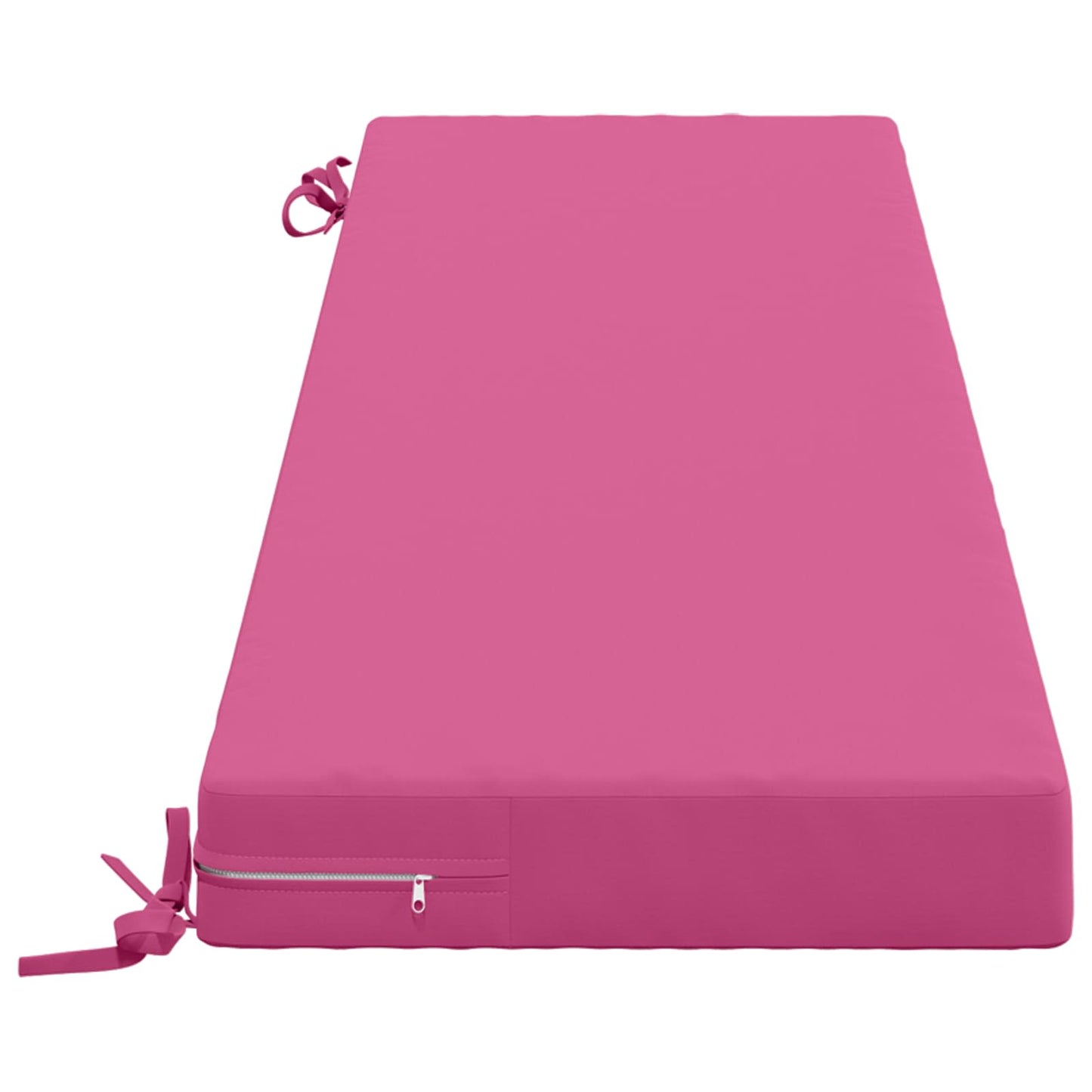 vidaXL Bench Cushion SOEST 100% Polyester Pink 140 x 40 x 8 cm