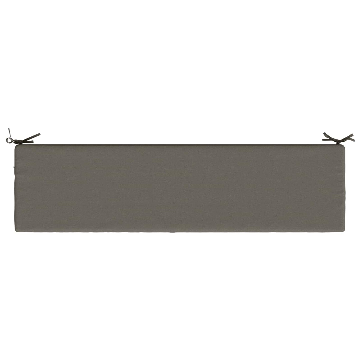 vidaXL Bench Cushion SOEST 100% Polyester Grey 150 x 40 x 8 cm