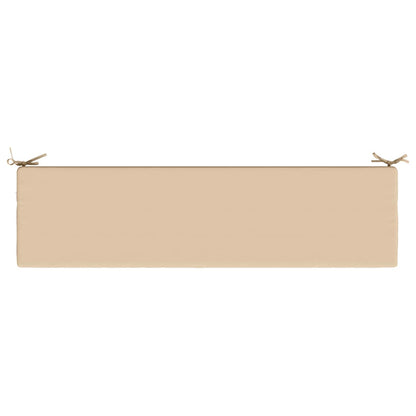 vidaXL 2-Piece Bench Cushions SOEST 2 pcs 100% Polyester Cream