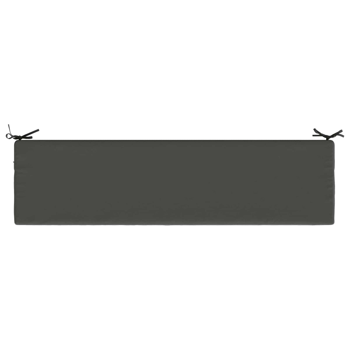 vidaXL Bench Cushion SOEST 100% Polyester Anthracite 150 x 40 x 8 cm