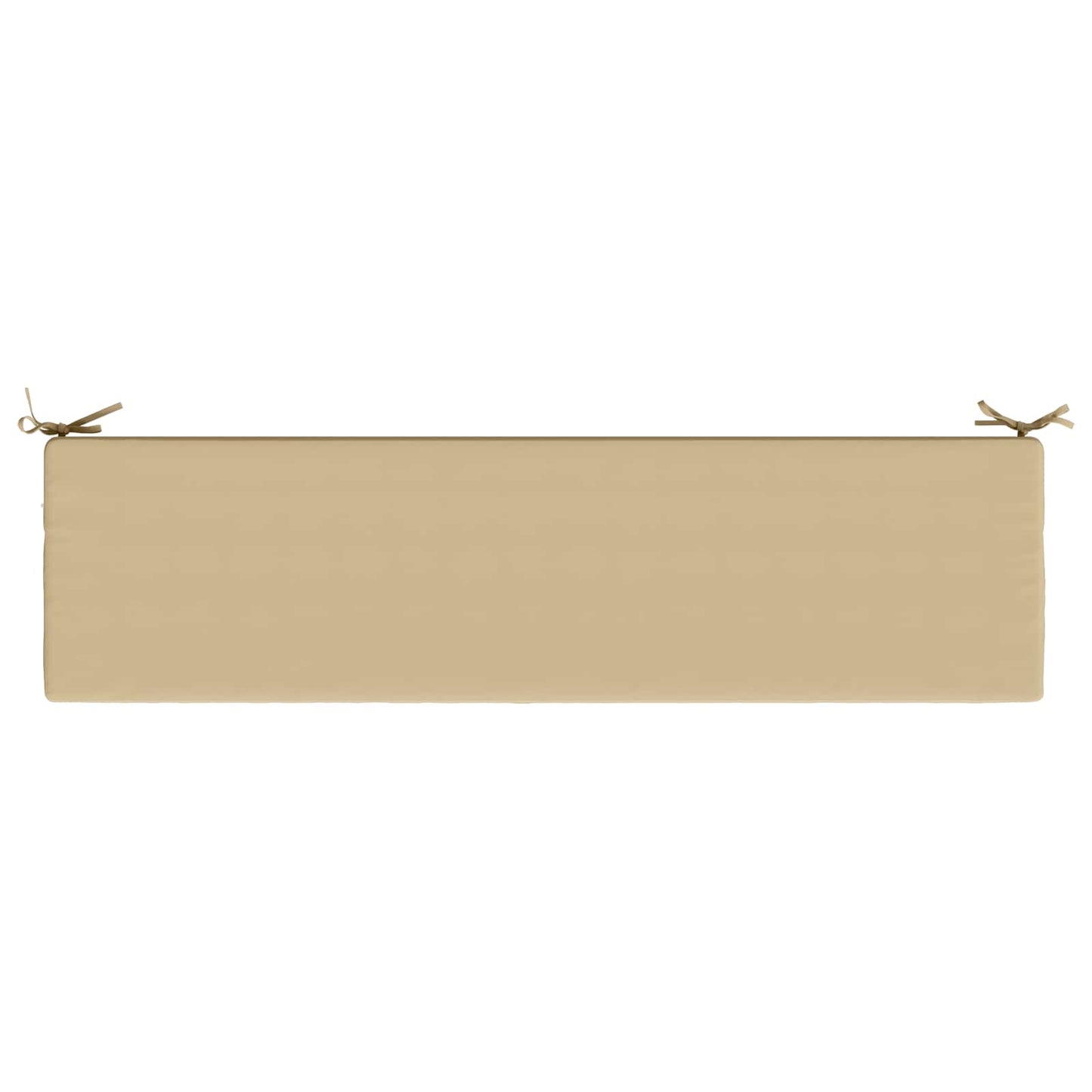 vidaXL Bench Cushion SOEST 100% Polyester Beige 150 x 40 x 8 cm
