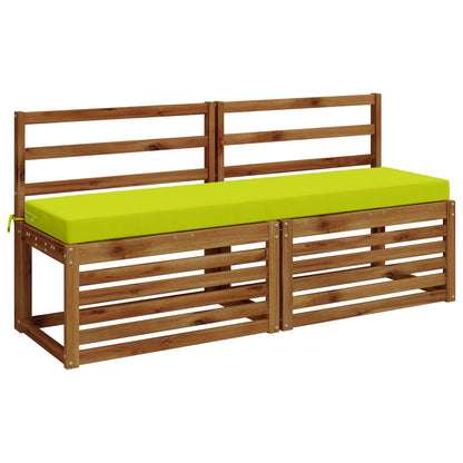 vidaXL Bench Cushion SOEST 100% Polyester Bright Green 150 x 40 x 8 cm