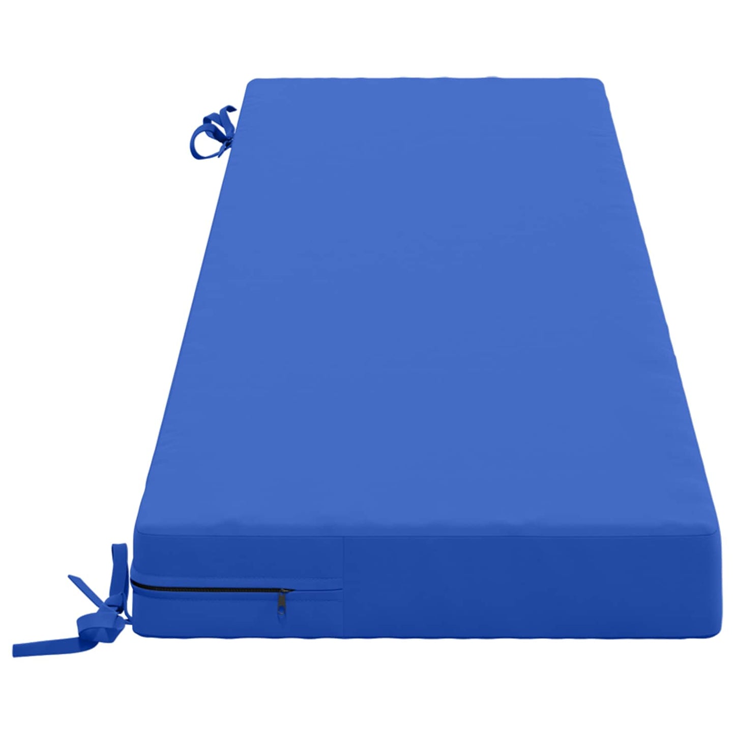 vidaXL Bench Cushion SOEST 100% Polyester Royal Blue 150 x 40 x 8 cm