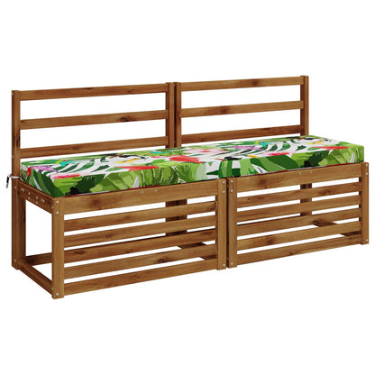 vidaXL 2-Piece Bench Cushions SOEST 2 pcs 100% Polyester Multicolour