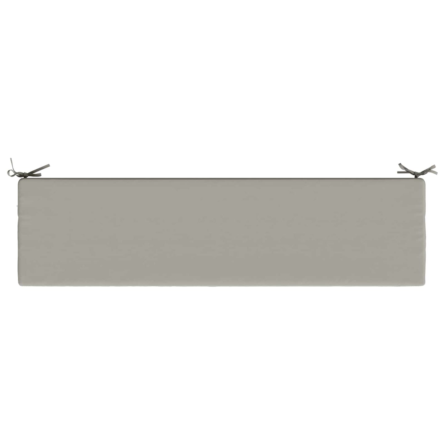 vidaXL 2-Piece Bench Cushions SOEST 2 pcs 100% Polyester Grey