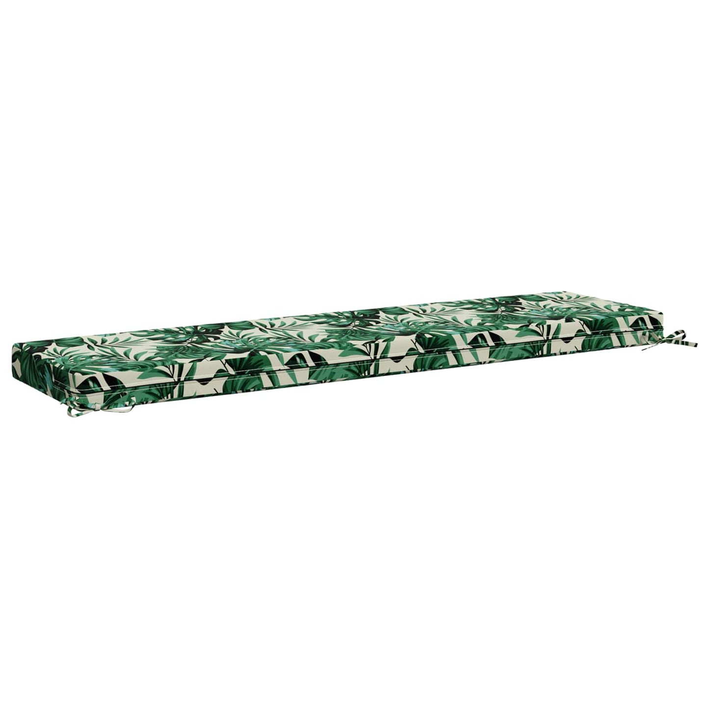 vidaXL 2-Piece Bench Cushions SOEST 2 pcs 100% Polyester Leaf Pattern