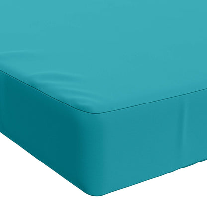vidaXL Bench Cushion SOEST 100% Polyester Turquoise 150 x 40 x 8 cm