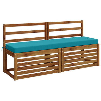 vidaXL Bench Cushion SOEST 100% Polyester Turquoise 150 x 40 x 8 cm