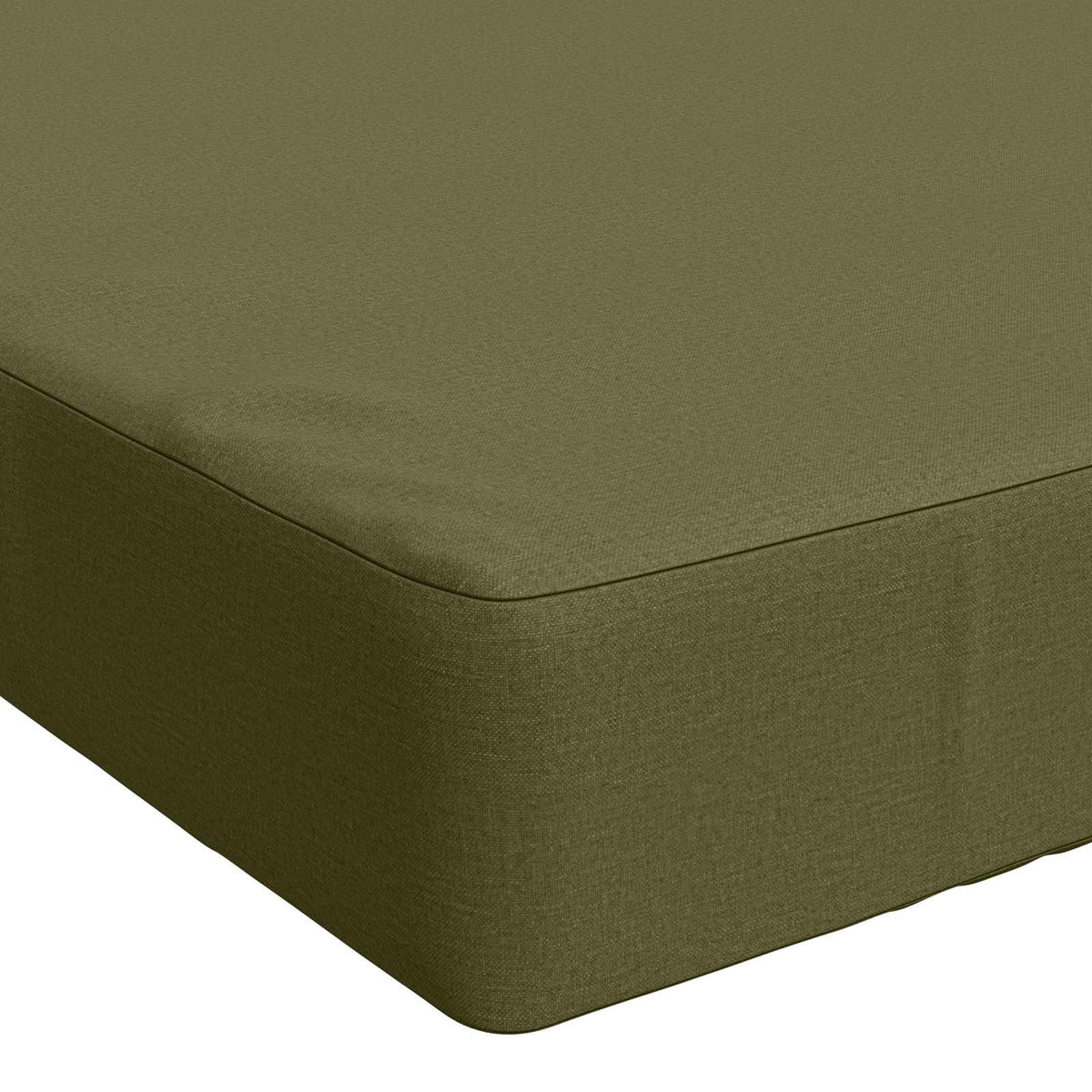 vidaXL 2-Piece Bench Cushions SOEST 2 pcs 100% Polyester Olive Green