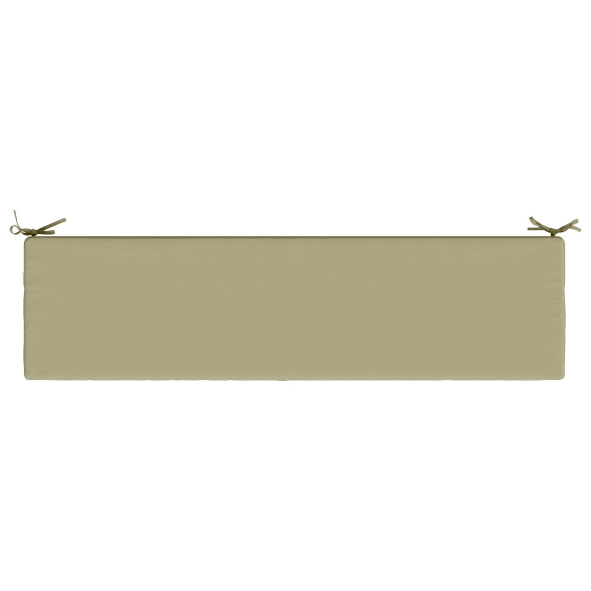 vidaXL Bench Cushion SOEST 100% Polyester Light Green 160 x 40 x 8 cm