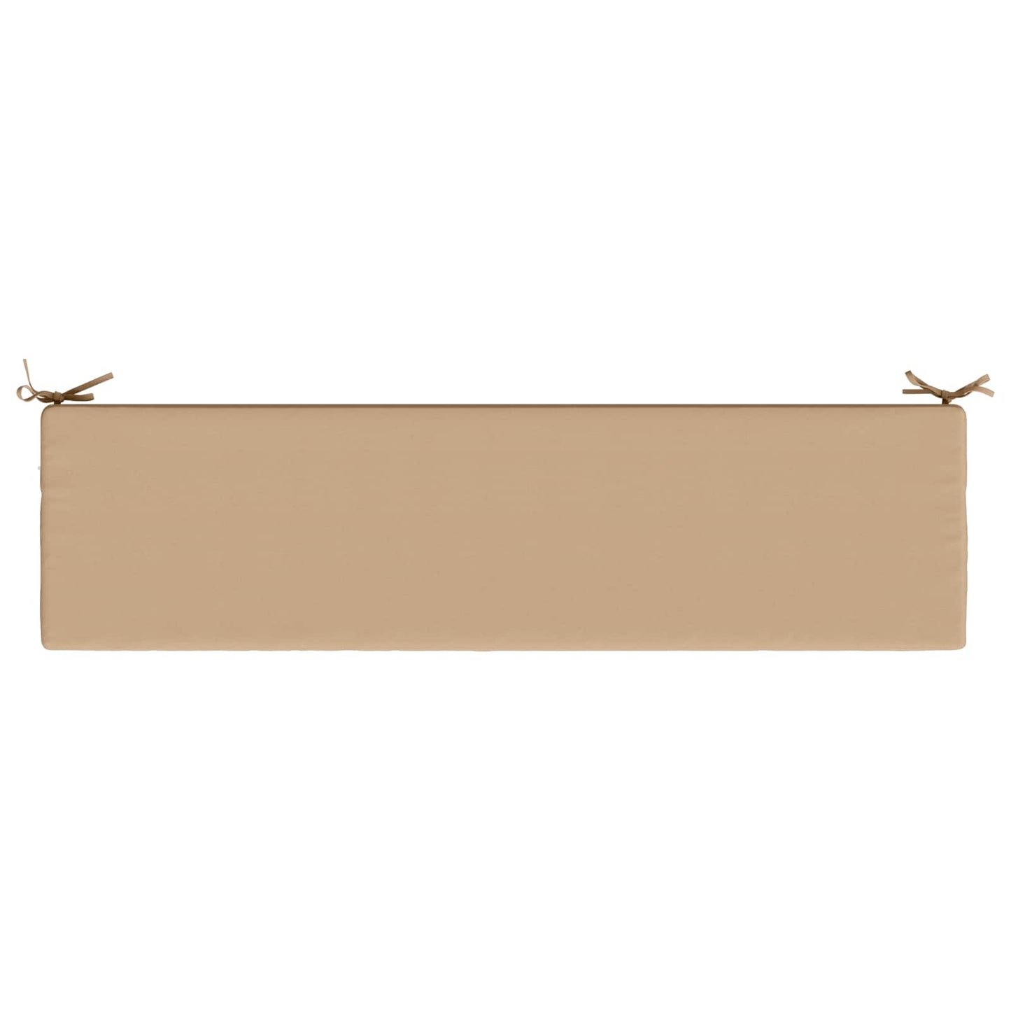 vidaXL 2-Piece Bench Cushions SOEST 2 pcs 100% Polyester Sand