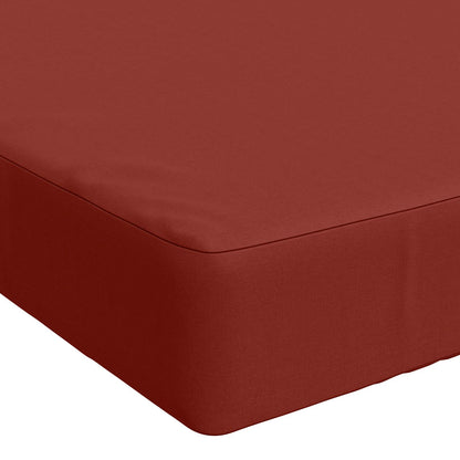 vidaXL 2-Piece Bench Cushions SOEST 2 pcs 100% Polyester Red