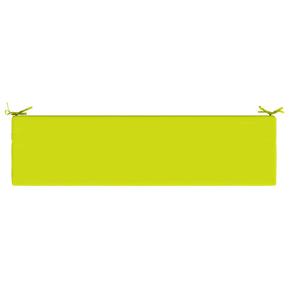 vidaXL Bench Cushion SOEST 100% Polyester Bright Green 160 x 40 x 8 cm