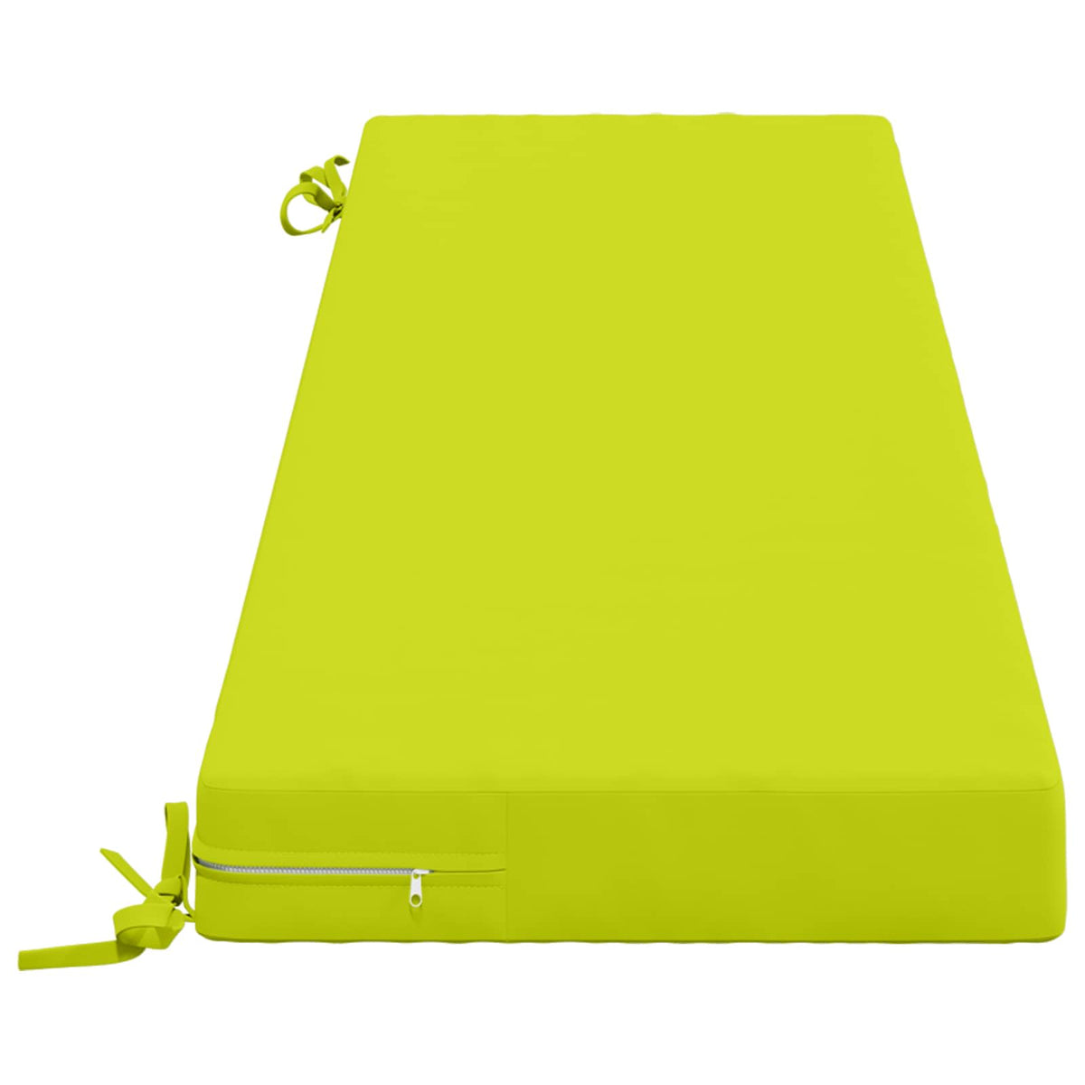 vidaXL 2-Piece Bench Cushions SOEST 2 pcs 100% Polyester Bright Green