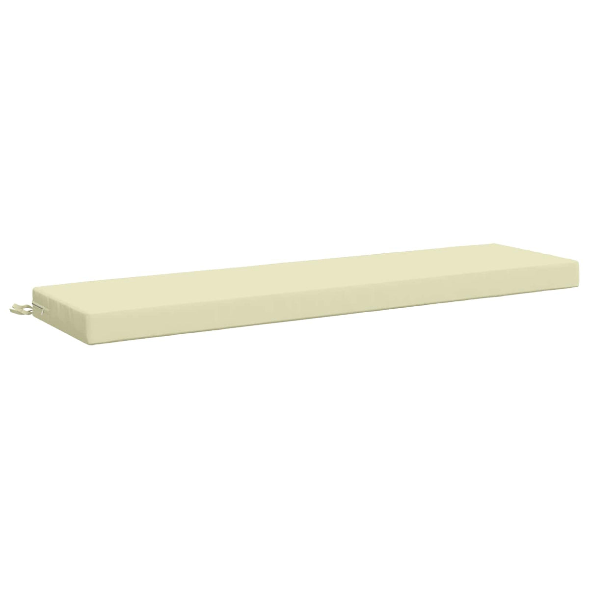 vidaXL Bench Cushion SOEST 100% Polyester Cream 160 x 40 x 8 cm