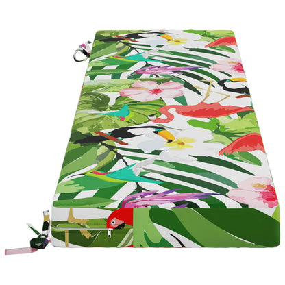 vidaXL Bench Cushion SOEST 100% Polyester Multicolour 160 x 40 x 8 cm