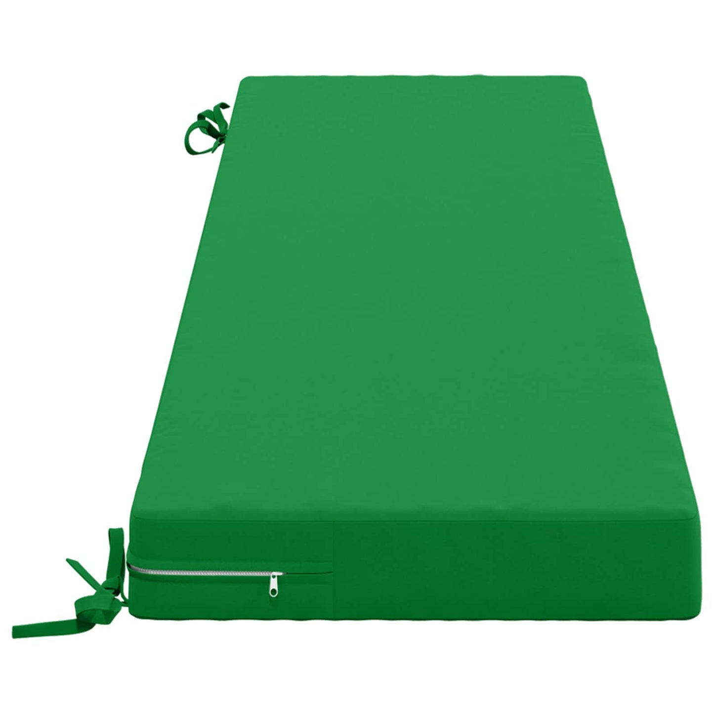 vidaXL 2-Piece Bench Cushions SOEST 2 pcs 100% Polyester Green