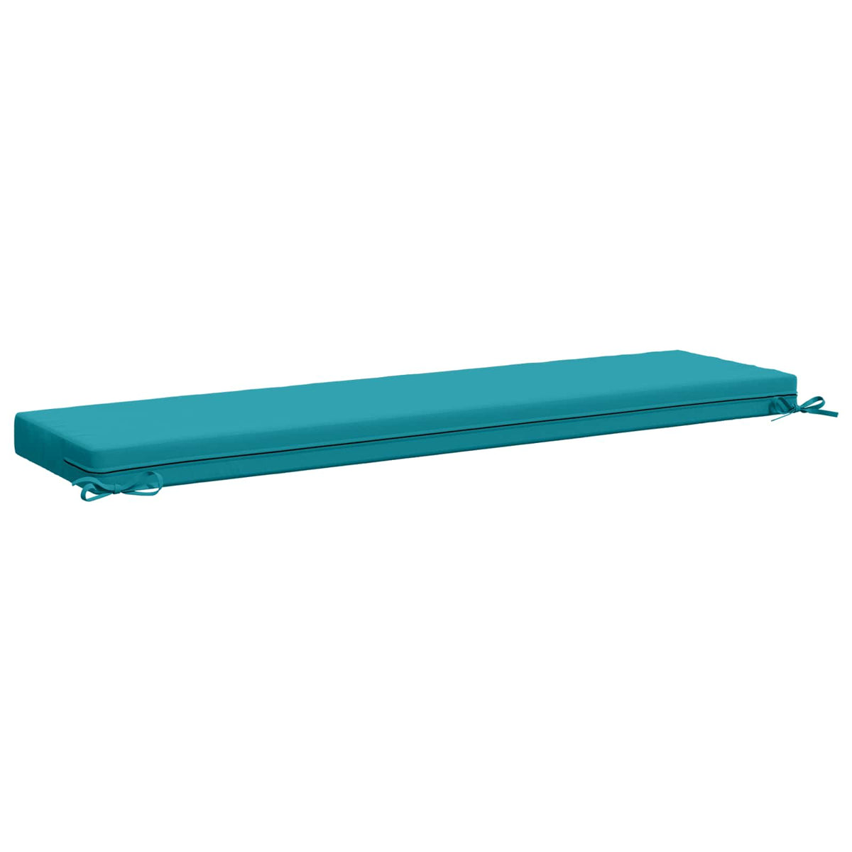 vidaXL Bench Cushion SOEST 100% Polyester Turquoise 160 x 40 x 8 cm