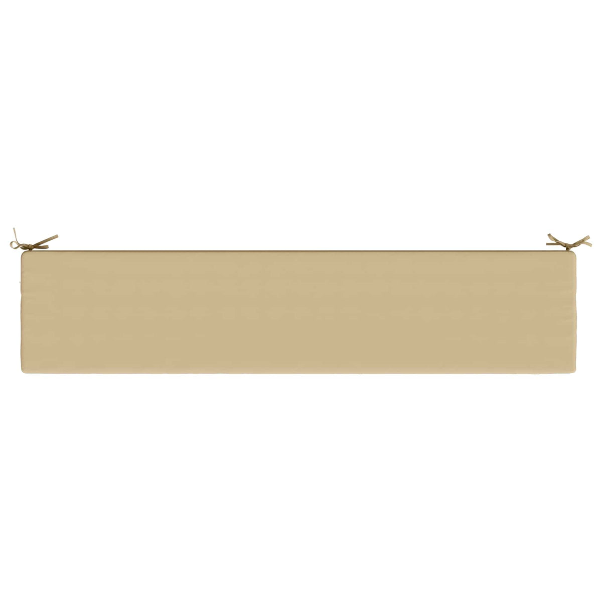 vidaXL Bench Cushion SOEST 100% Polyester Beige 170 x 40 x 8 cm