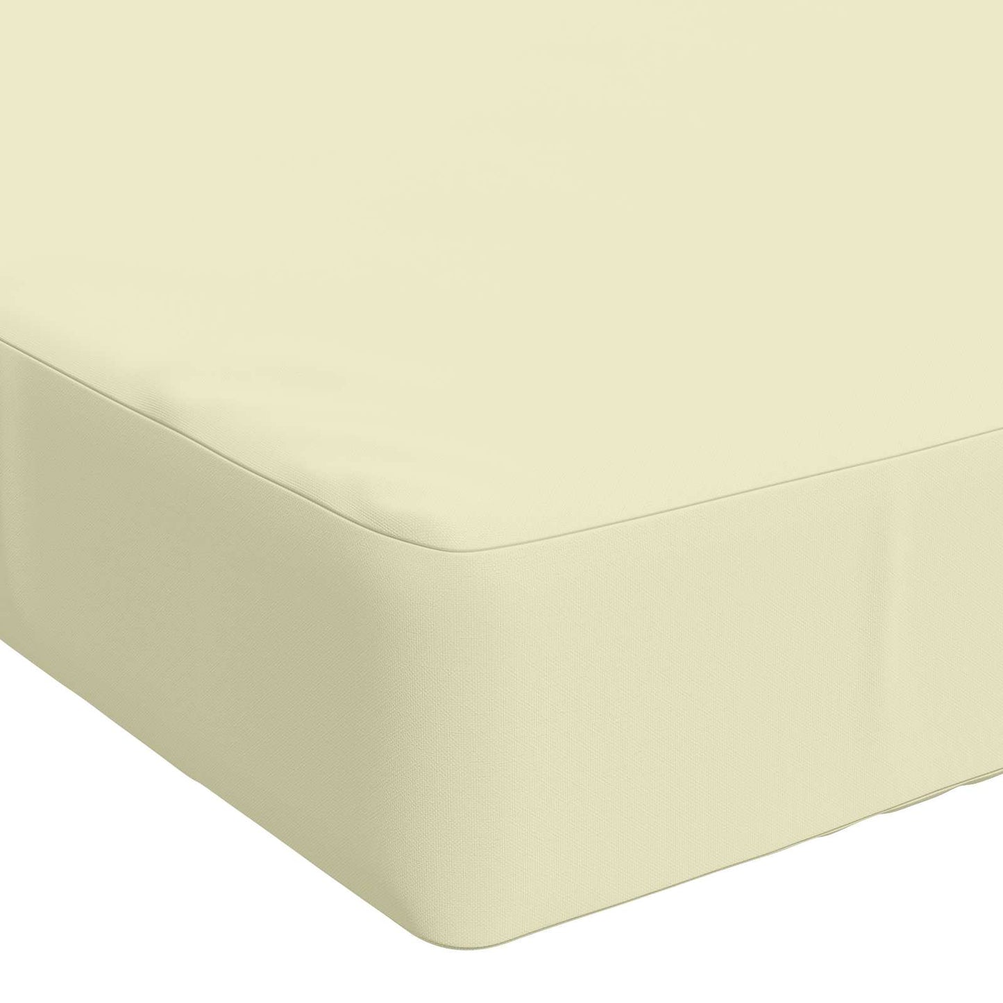vidaXL Bench Cushion SOEST 100% Polyester Cream 170 x 40 x 8 cm
