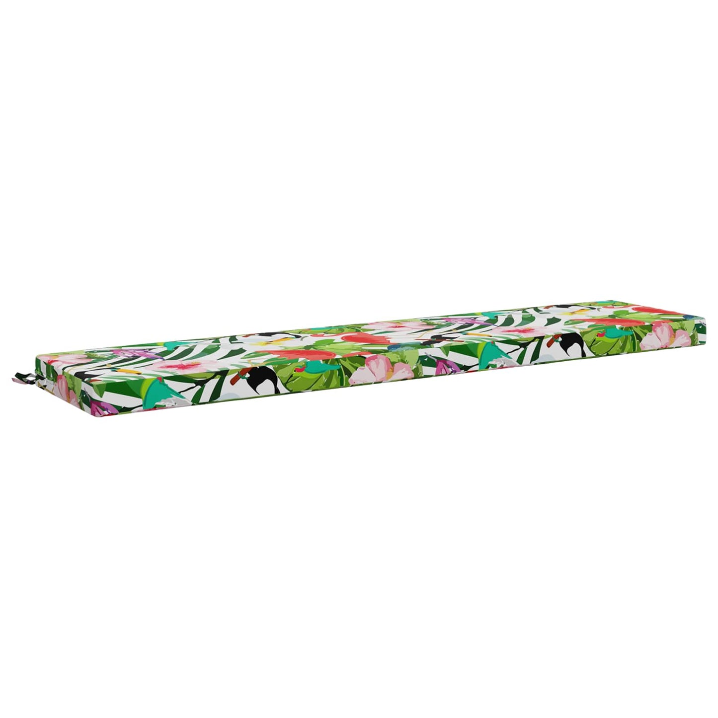 vidaXL Bench Cushion SOEST 100% Polyester Multicolour 170 x 40 x 8 cm