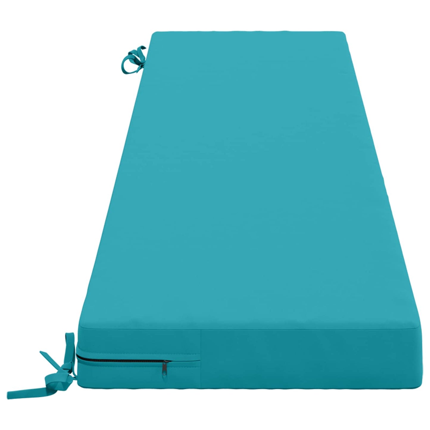 vidaXL Bench Cushion SOEST 100% Polyester Turquoise 170 x 40 x 8 cm