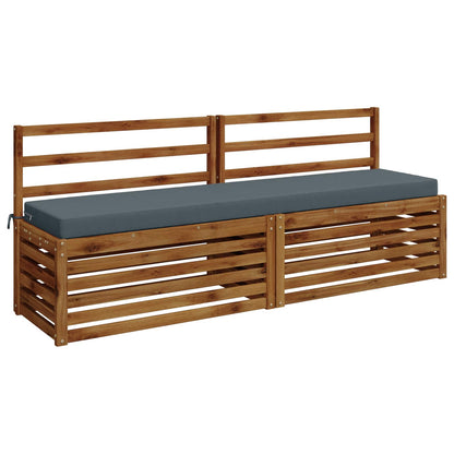vidaXL Bench Cushion SOEST 100% Polyester Blue 180 x 40 x 8 cm