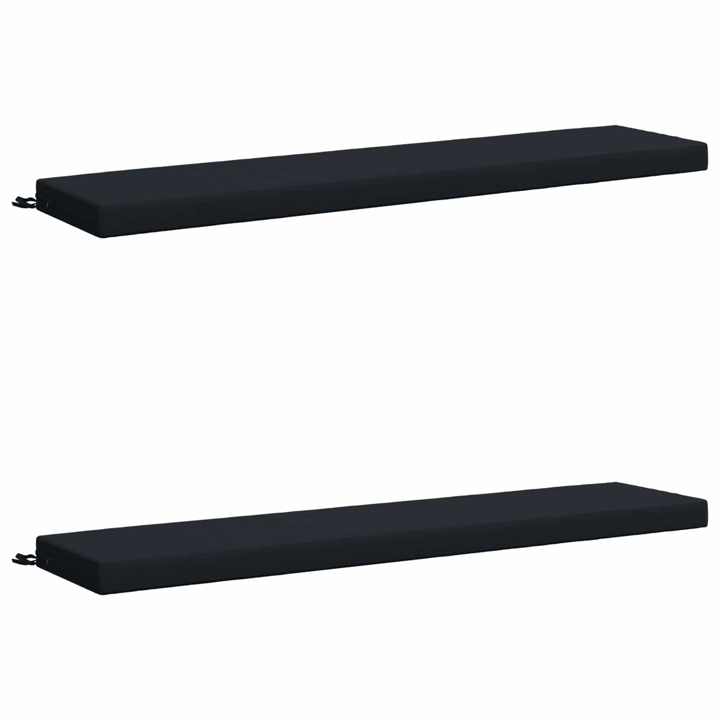vidaXL 2-Piece Bench Cushions SOEST 2 pcs 100% Polyester Dark Blue