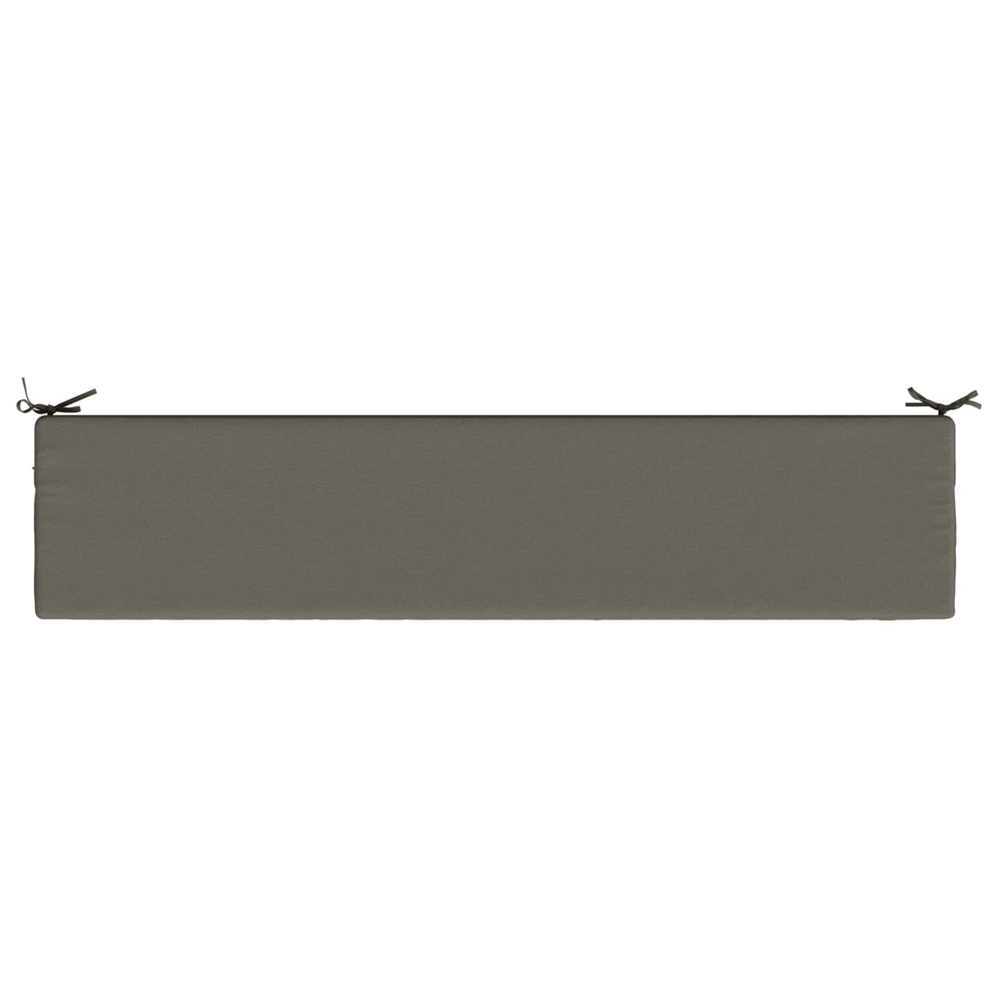 vidaXL Bench Cushion SOEST 100% Polyester Grey 180 x 40 x 8 cm