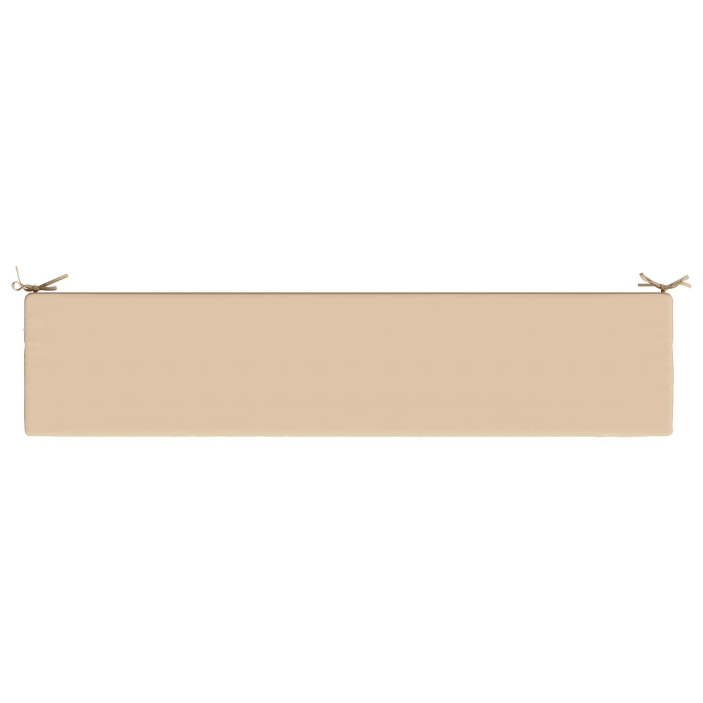 vidaXL Bench Cushion SOEST 100% Polyester Cream 180 x 40 x 8 cm