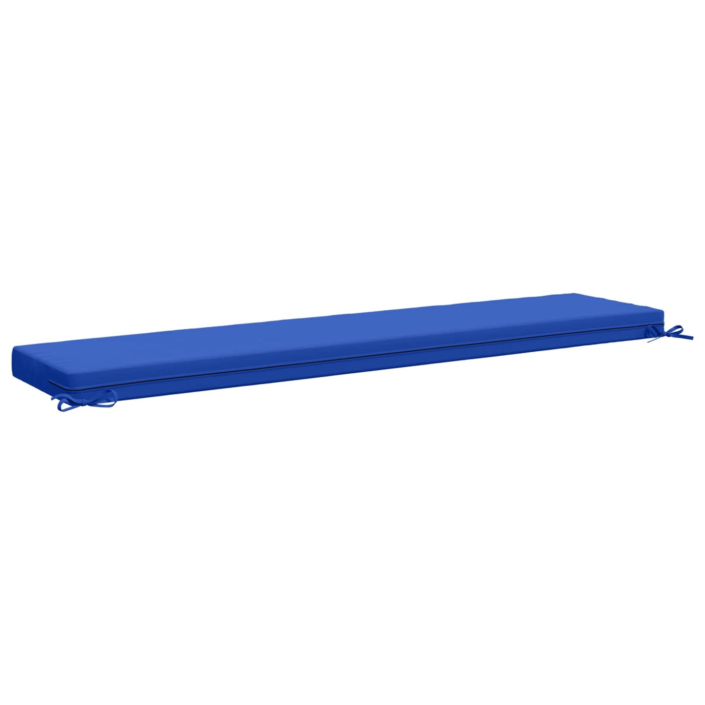vidaXL Bench Cushion SOEST 100% Polyester Royal Blue 180 x 40 x 8 cm