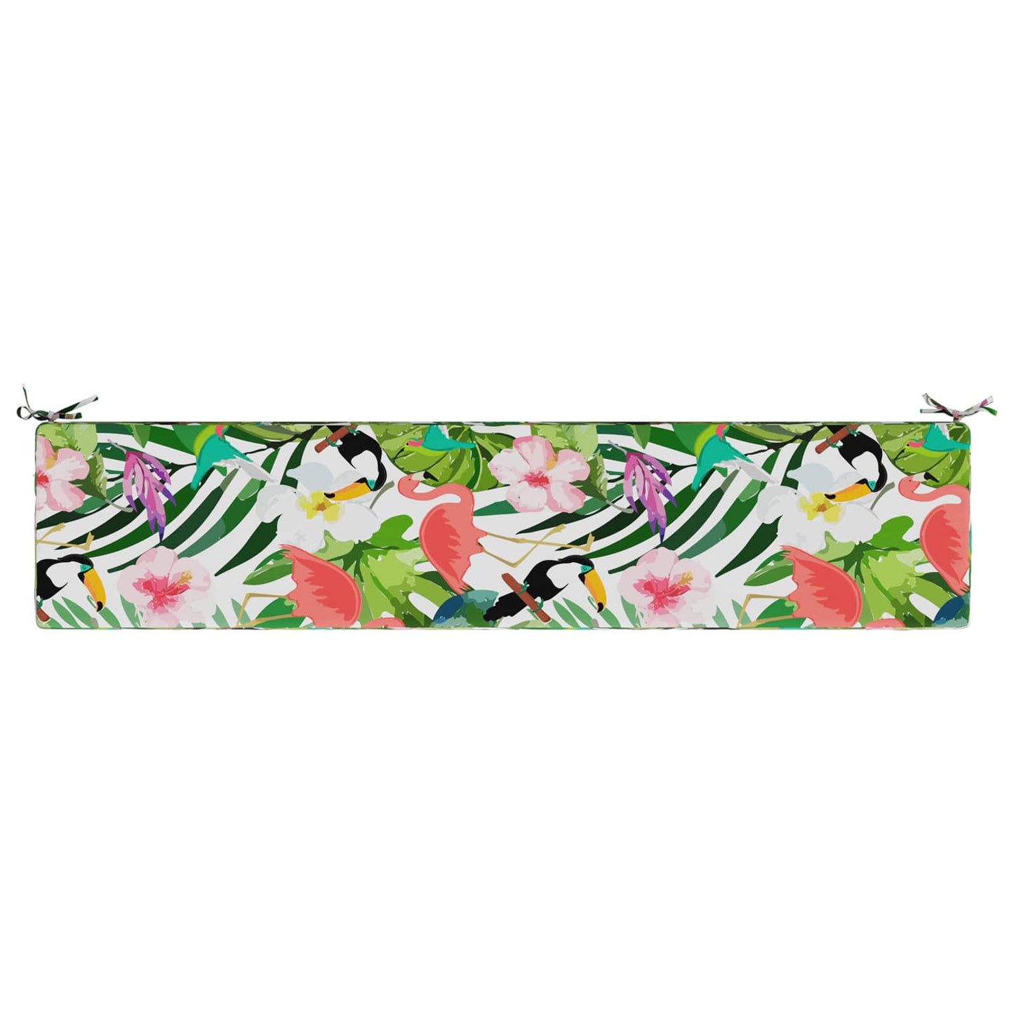 vidaXL Bench Cushion SOEST 100% Polyester Multicolour 180 x 40 x 8 cm