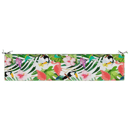 vidaXL 2-Piece Bench Cushions SOEST 2 pcs 100% Polyester Multicolour
