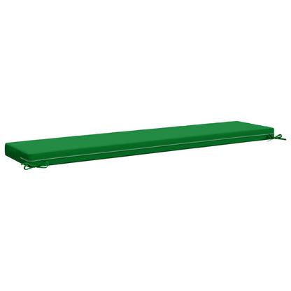 vidaXL Bench Cushion SOEST 100% Polyester Green 180 x 40 x 8 cm