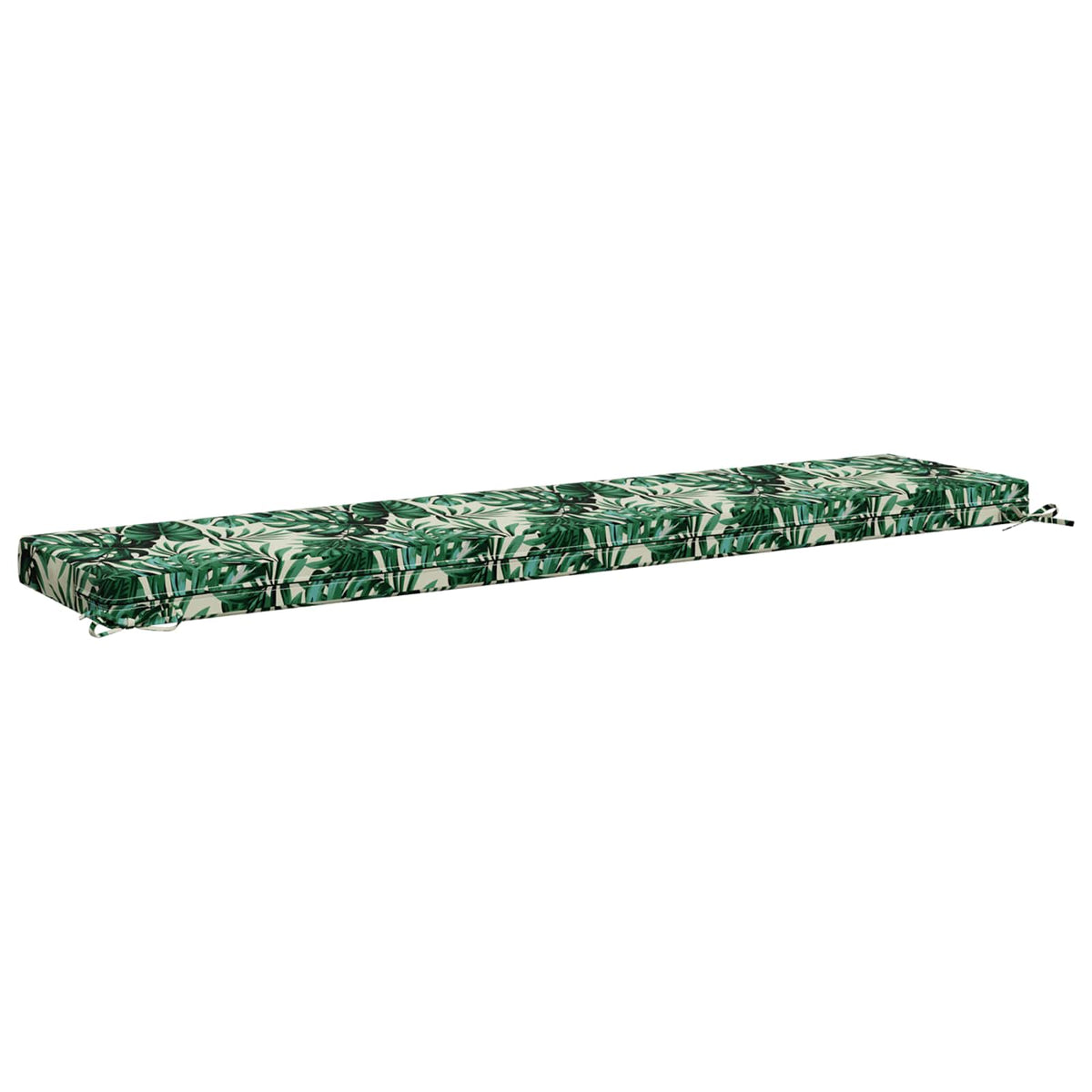 vidaXL 2-Piece Bench Cushions SOEST 2 pcs 100% Polyester Leaf Pattern