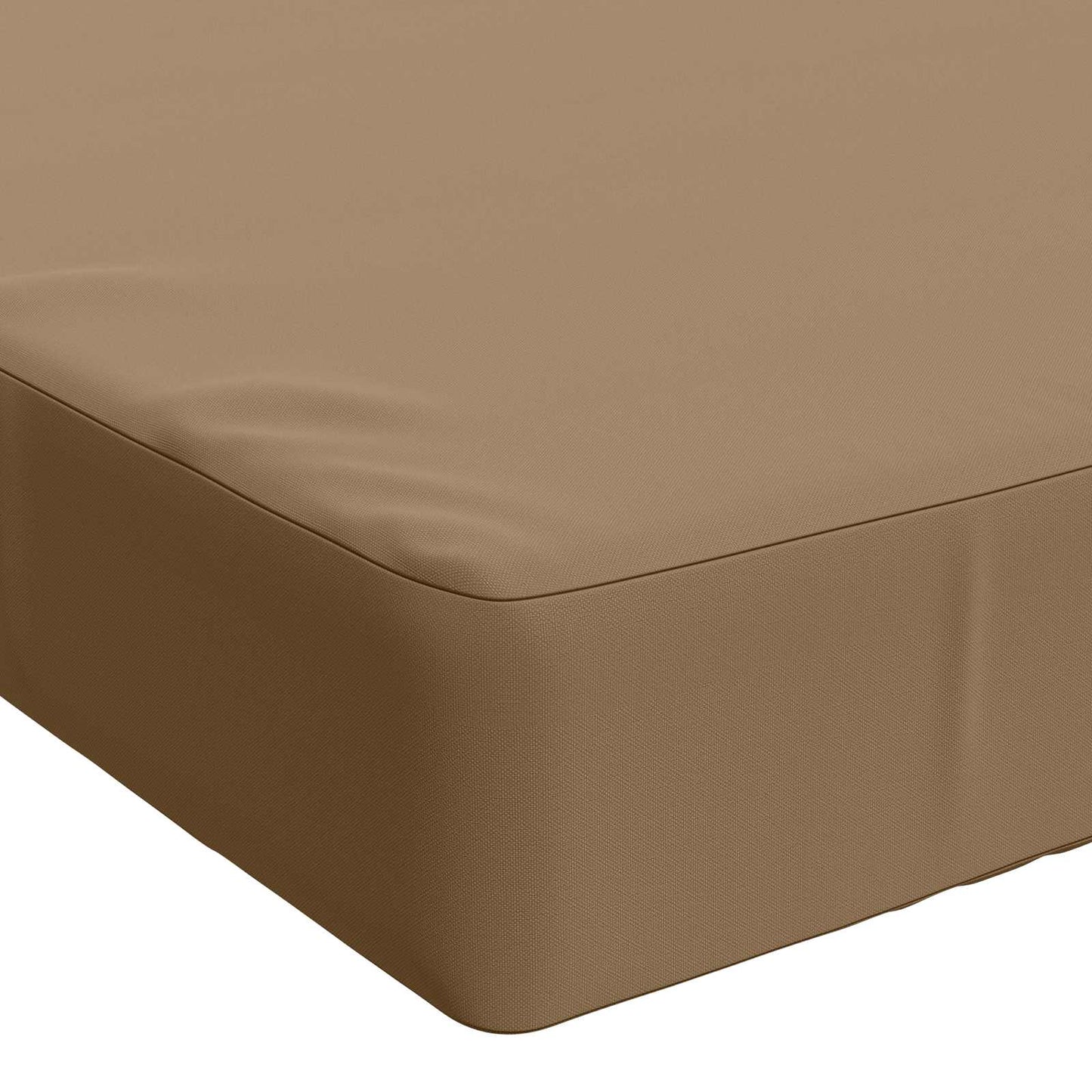 vidaXL 2-Piece Bench Cushions SOEST 2 pcs 100% Polyester Taupe