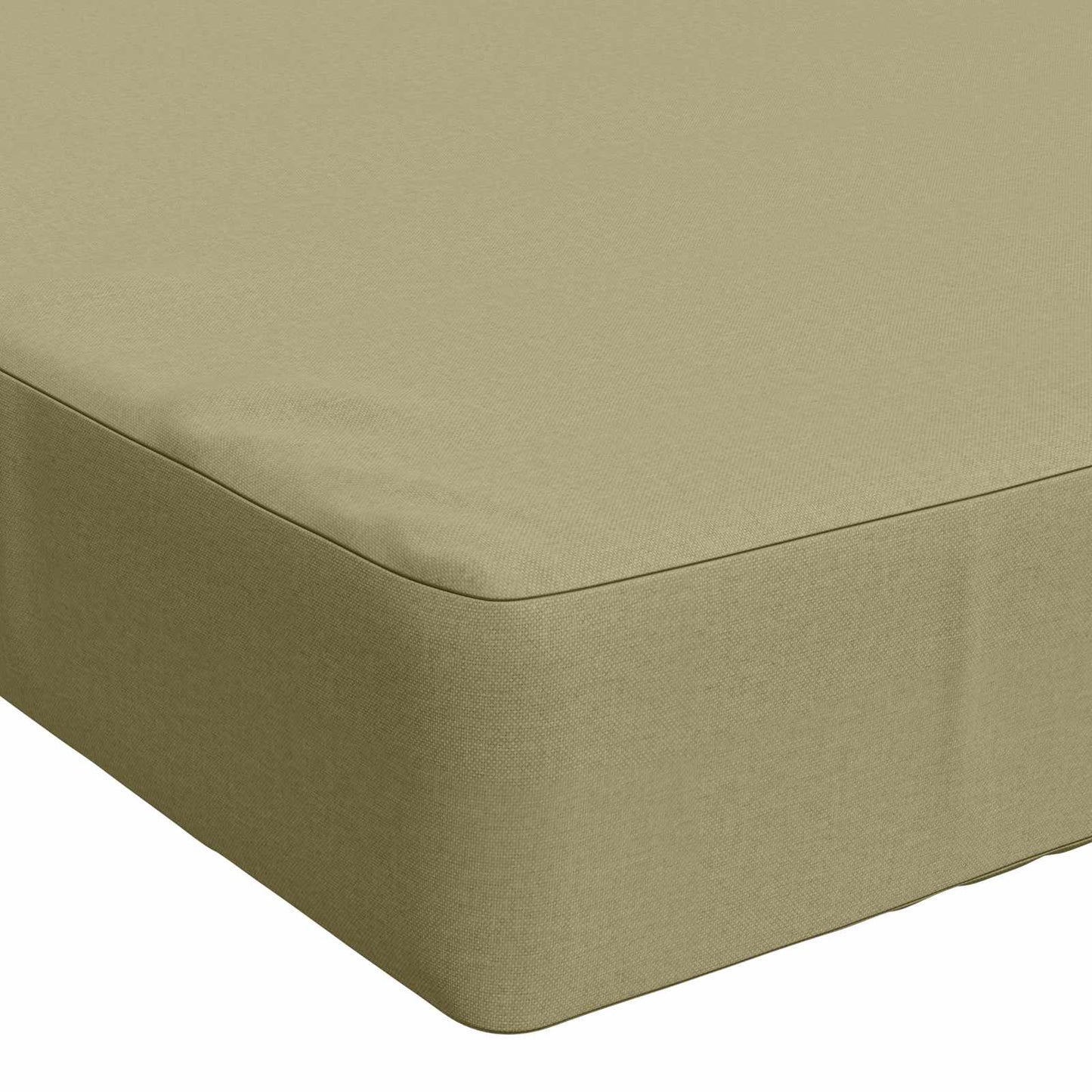 vidaXL Bench Cushion SOEST 100% Polyester Light Green 200 x 40 x 8 cm