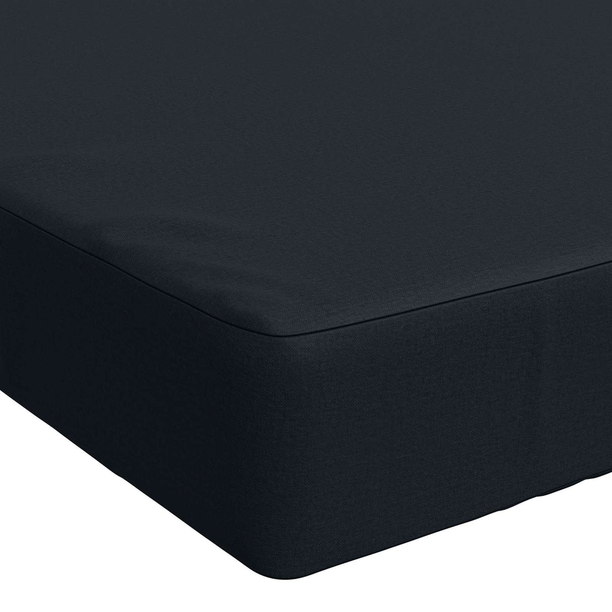 vidaXL Bench Cushion SOEST 100% Polyester Dark Blue 200 x 40 x 8 cm